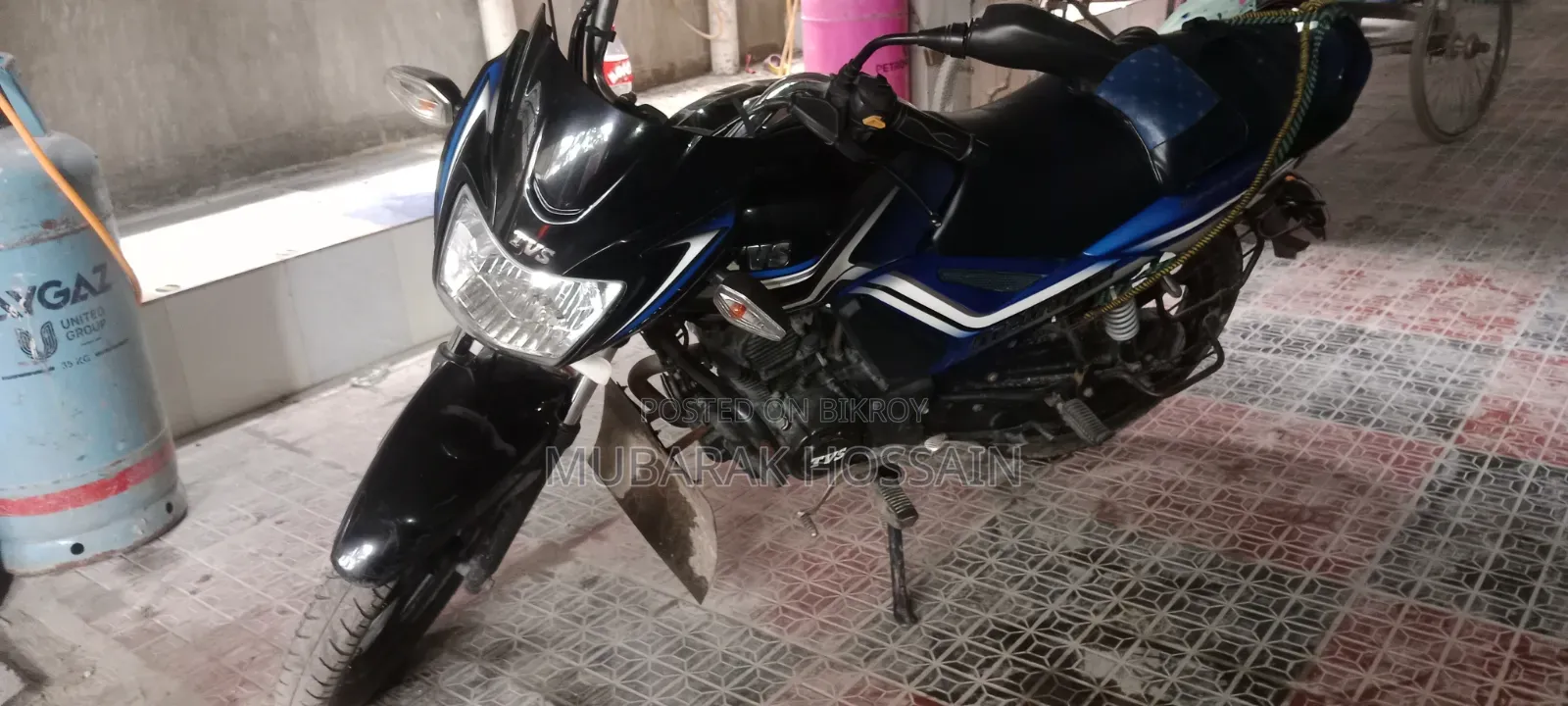 TVS Metro Plus 2019 Blue