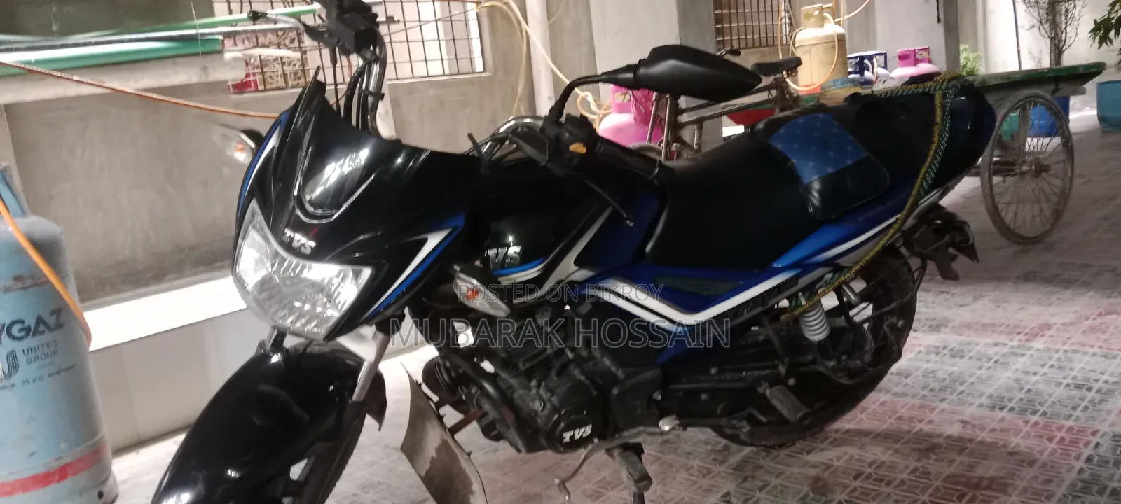 TVS Metro Plus 2019 Blue