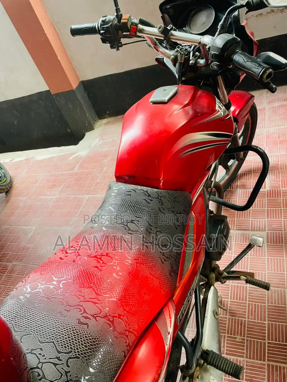 TVS Metro Plus 2015 Red