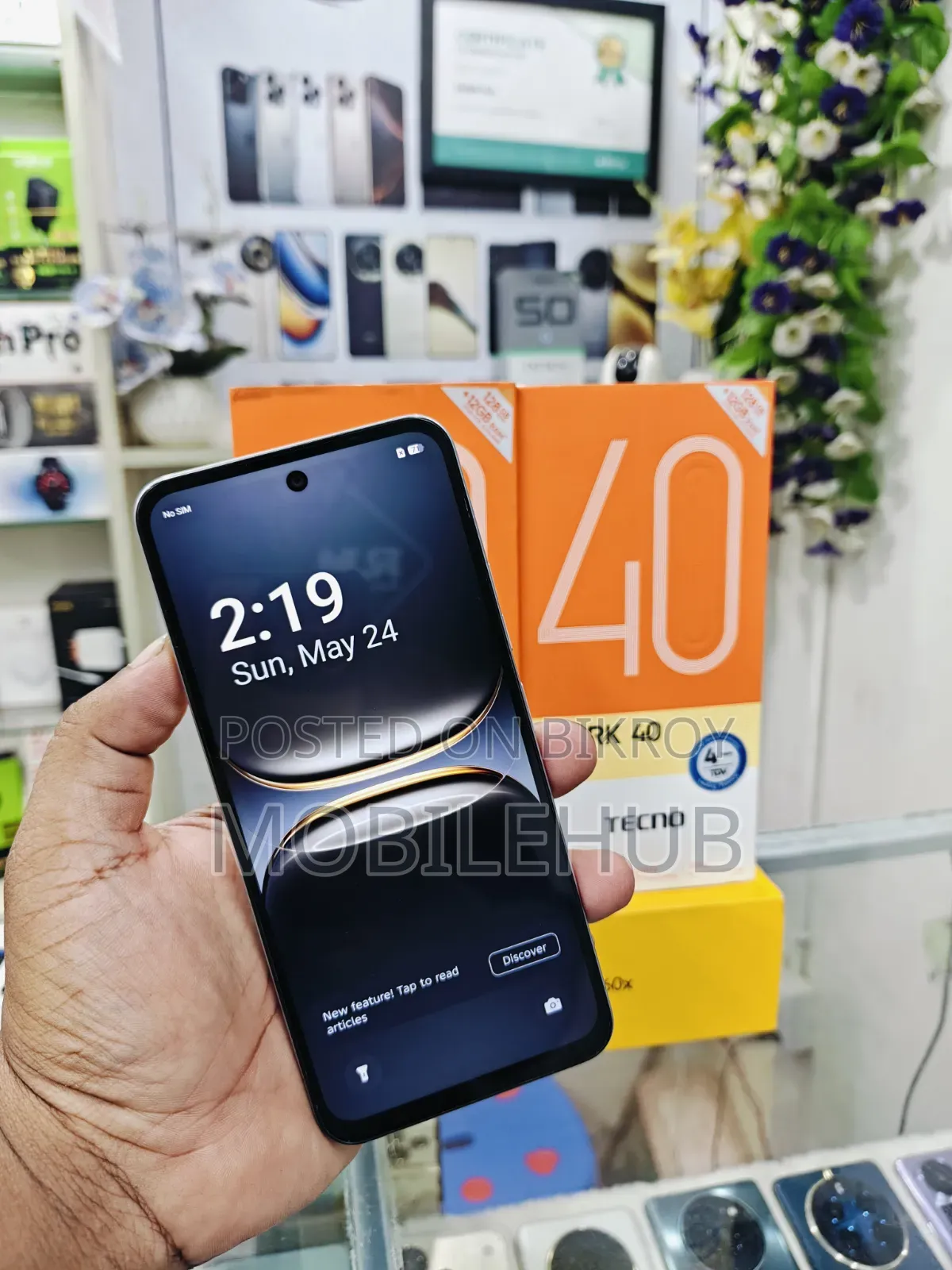 Tecno Spark 40 128 GB White