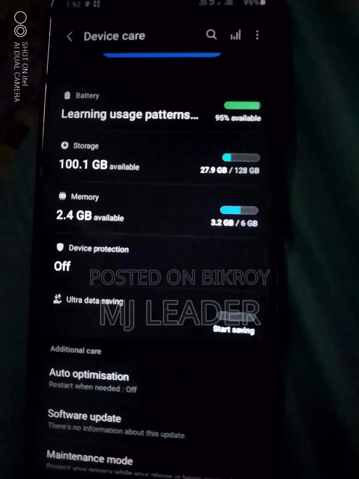 স্যামসাং গ্যালাক্সি এম১২ ১২৮ জিবি ব্লু