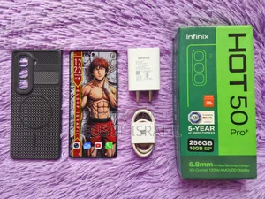 New Infinix Hot 50 Pro+ 4G 256 GB Silver