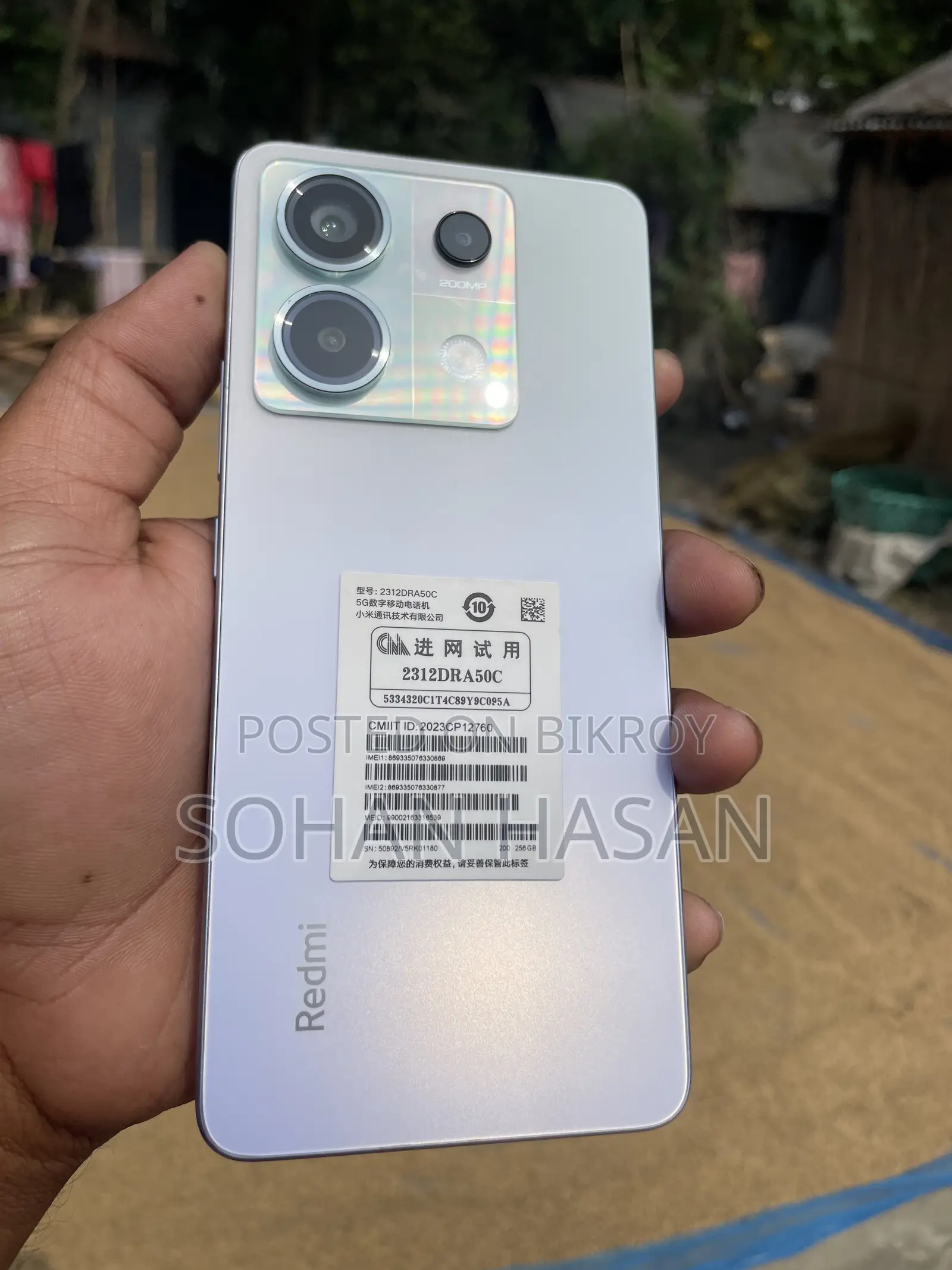 Xiaomi Redmi Note 13 Pro 5G 256 GB Silver