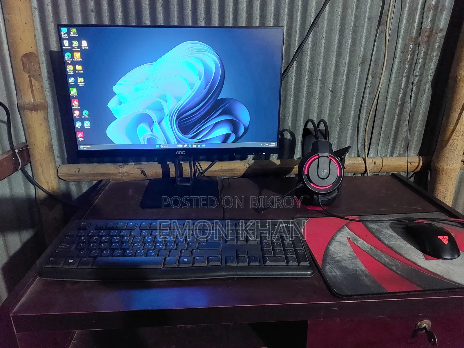 Desktop Computer 8GB AMD Ryzen 5 SSD 500GB