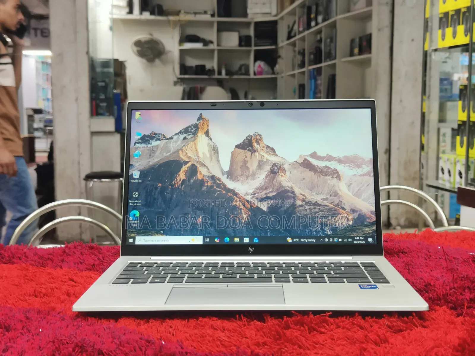 Laptop HP EliteBook 840 G8 8GB Intel Core I7 SSD 512GB