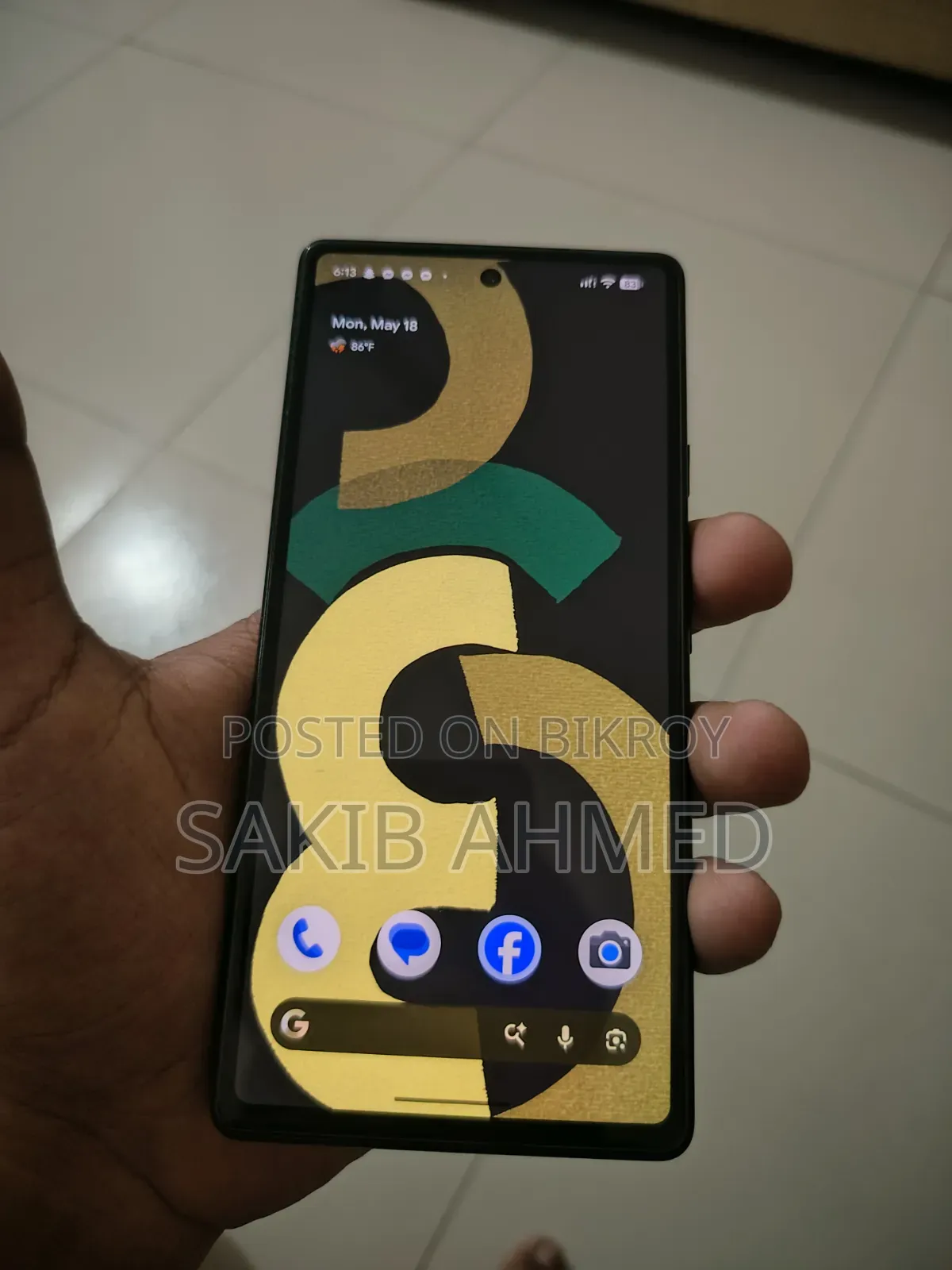 Google Pixel 6a 128 GB White