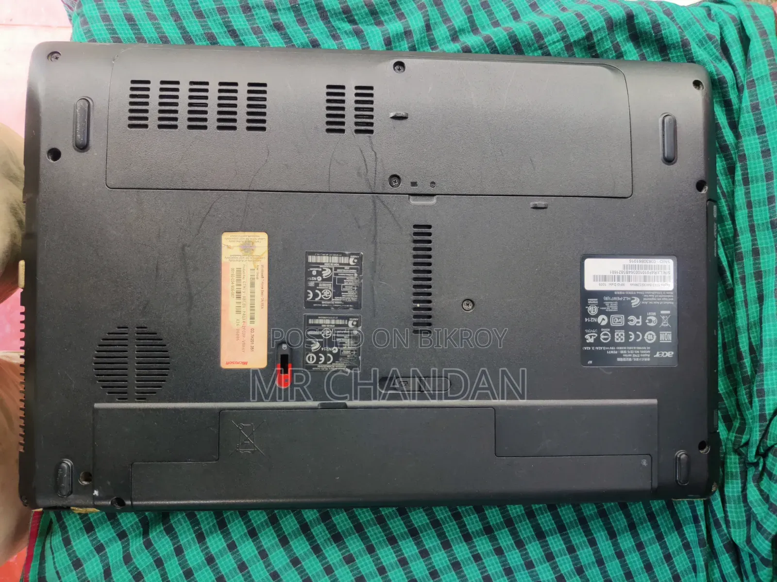 Laptop Acer 6GB Intel Core I5 SSD 128GB
