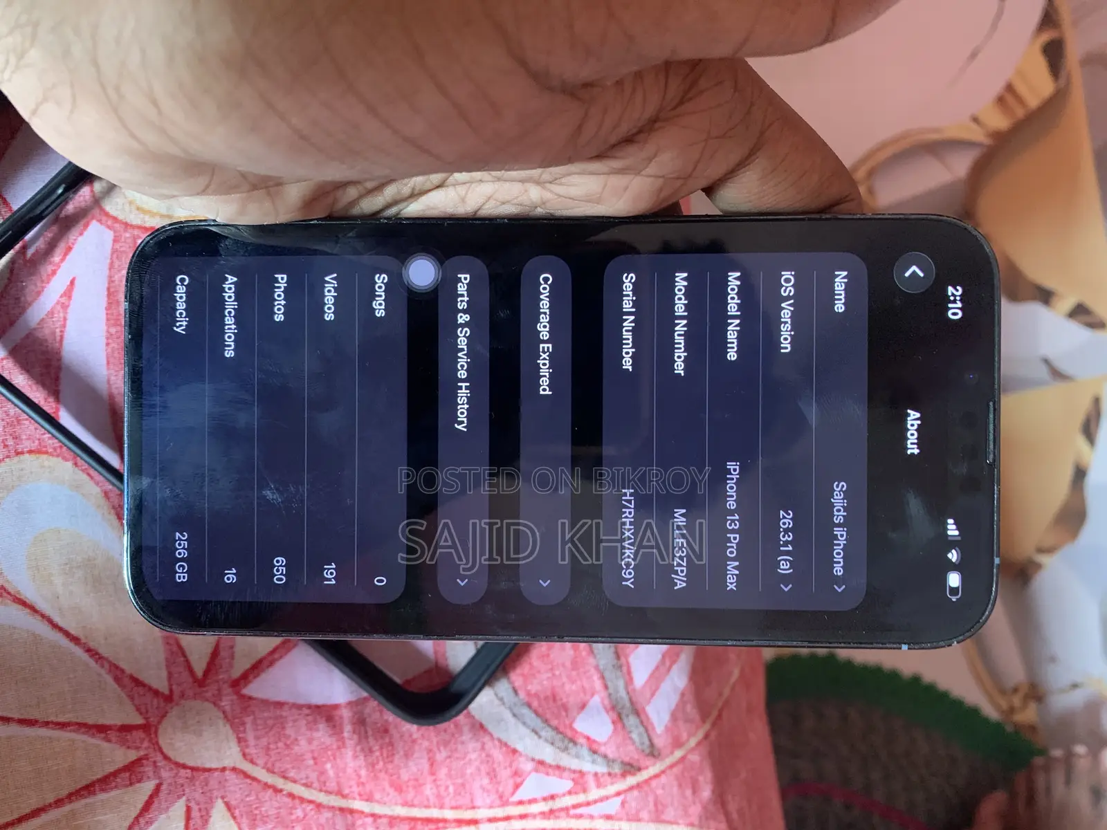 Apple iPhone 13 Pro Max 256 GB Gray