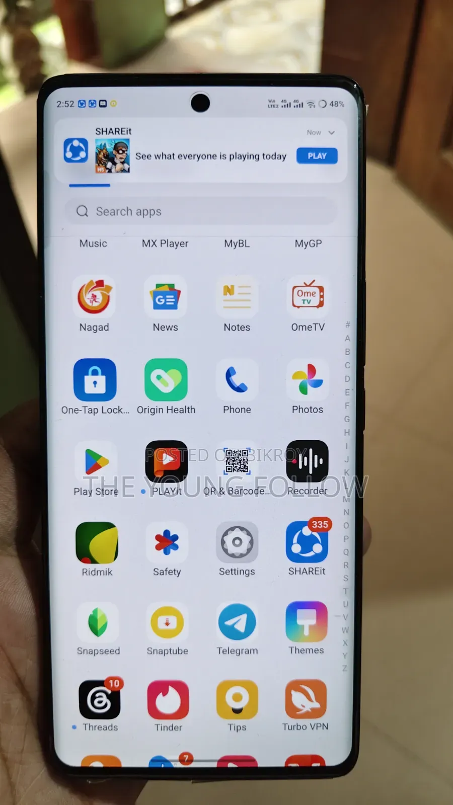 Vivo V40 5G 256 GB Green
