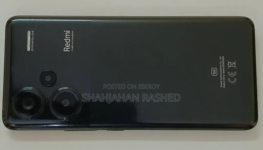 শাওমি রেডমি নোট ১৩ প্রো+ ৫১২ জিবি ব্ল্যাক