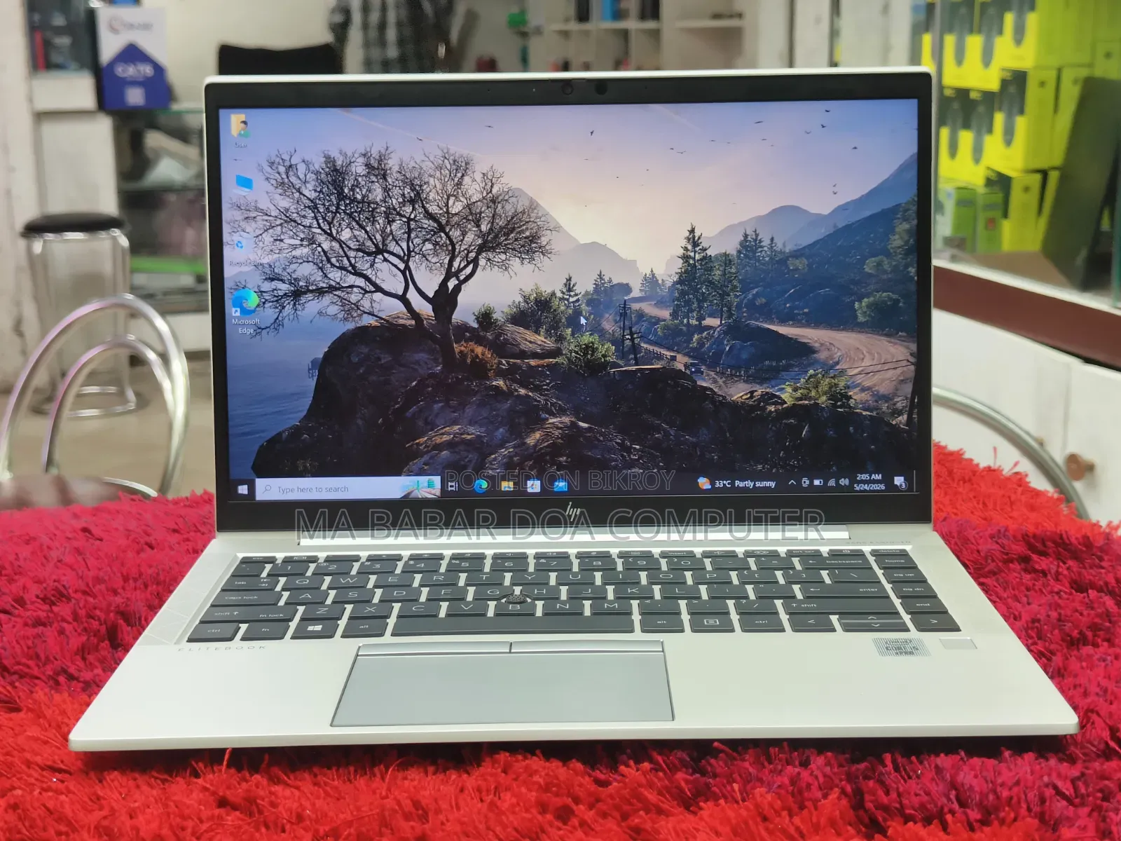 Laptop HP EliteBook 840 G7 8GB Intel Core I5 SSD 512GB