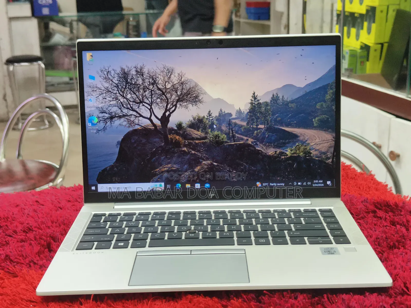 Laptop HP EliteBook 840 G7 8GB Intel Core I5 SSD 512GB