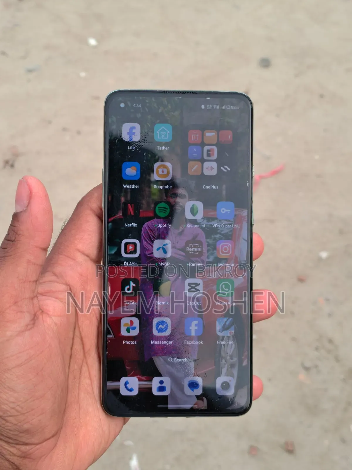 OnePlus 9R 256 GB Blue