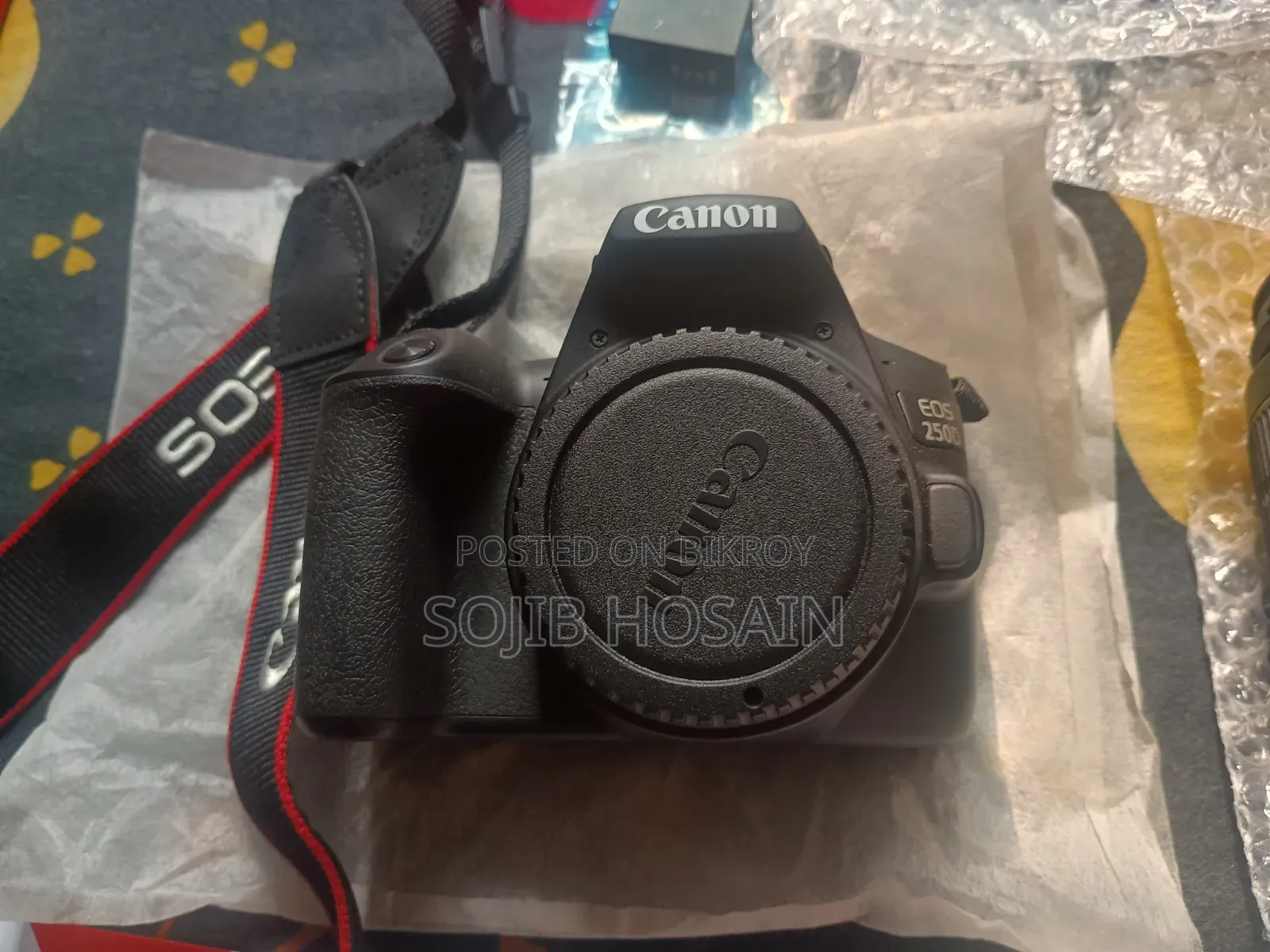 Canon Eos 250d DSLR Camera (Full Set for Sale)