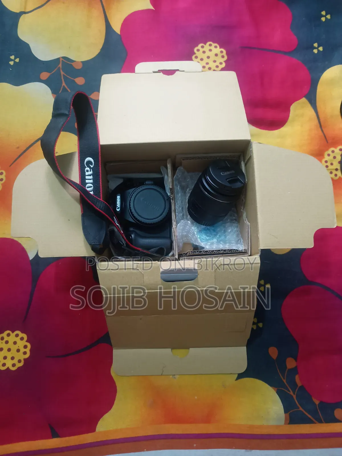 Canon Eos 250d DSLR Camera (Full Set for Sale)