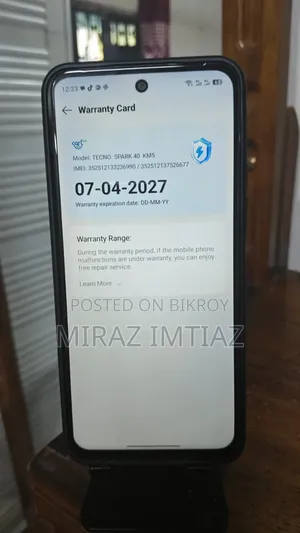 Tecno Spark 40 128 GB Black