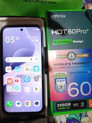 New Infinix Hot 60 Pro+ 256 GB Black