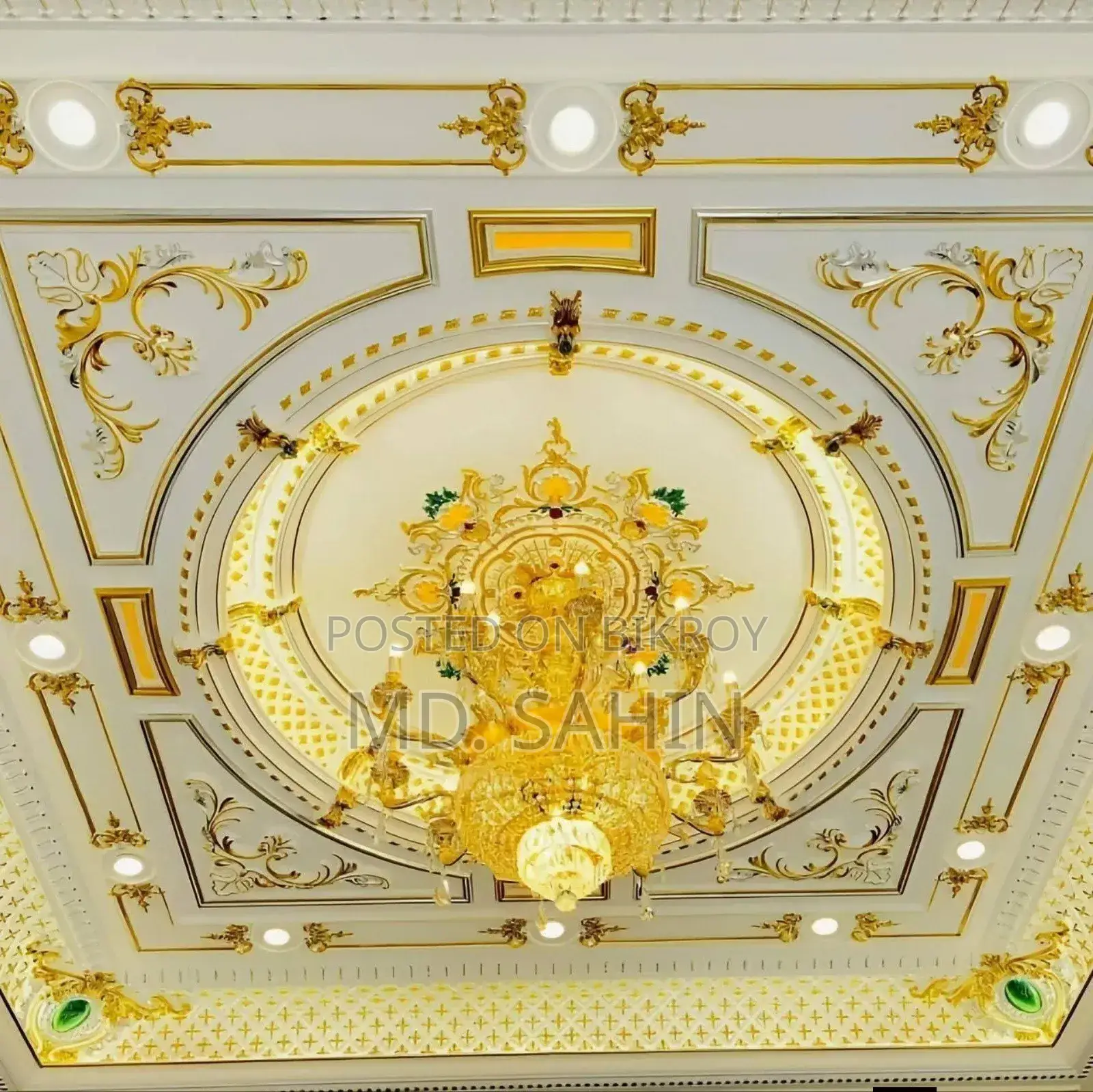 Gypsum interior design for any space