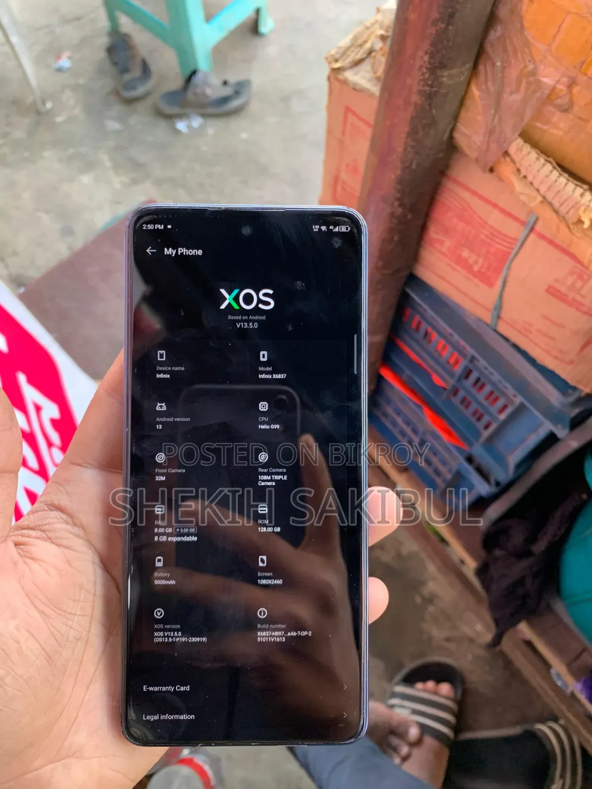 Infinix Hot 40 Pro 128 GB Black