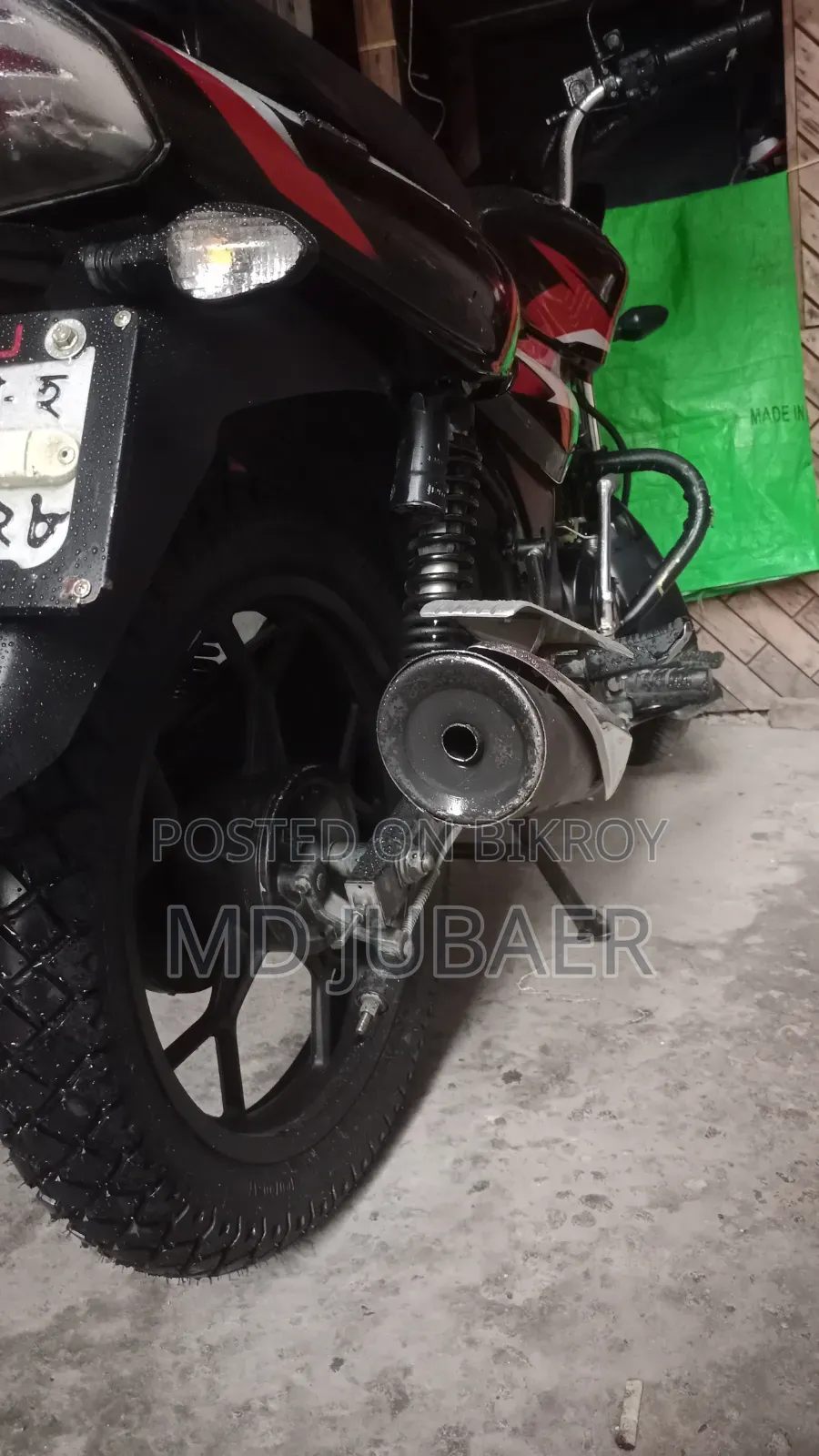 New Bajaj Discover 125 2022 Black