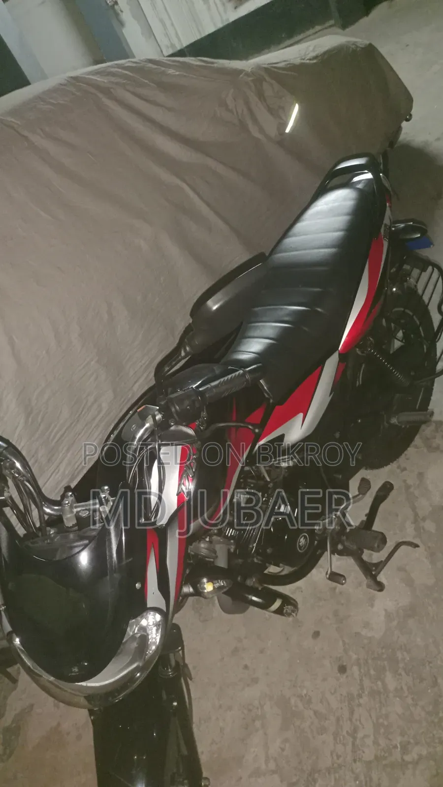 New Bajaj Discover 125 2022 Black