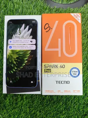 টেকনো স্পার্ক ৪০ প্রো ১২৮ জিবি ব্লু