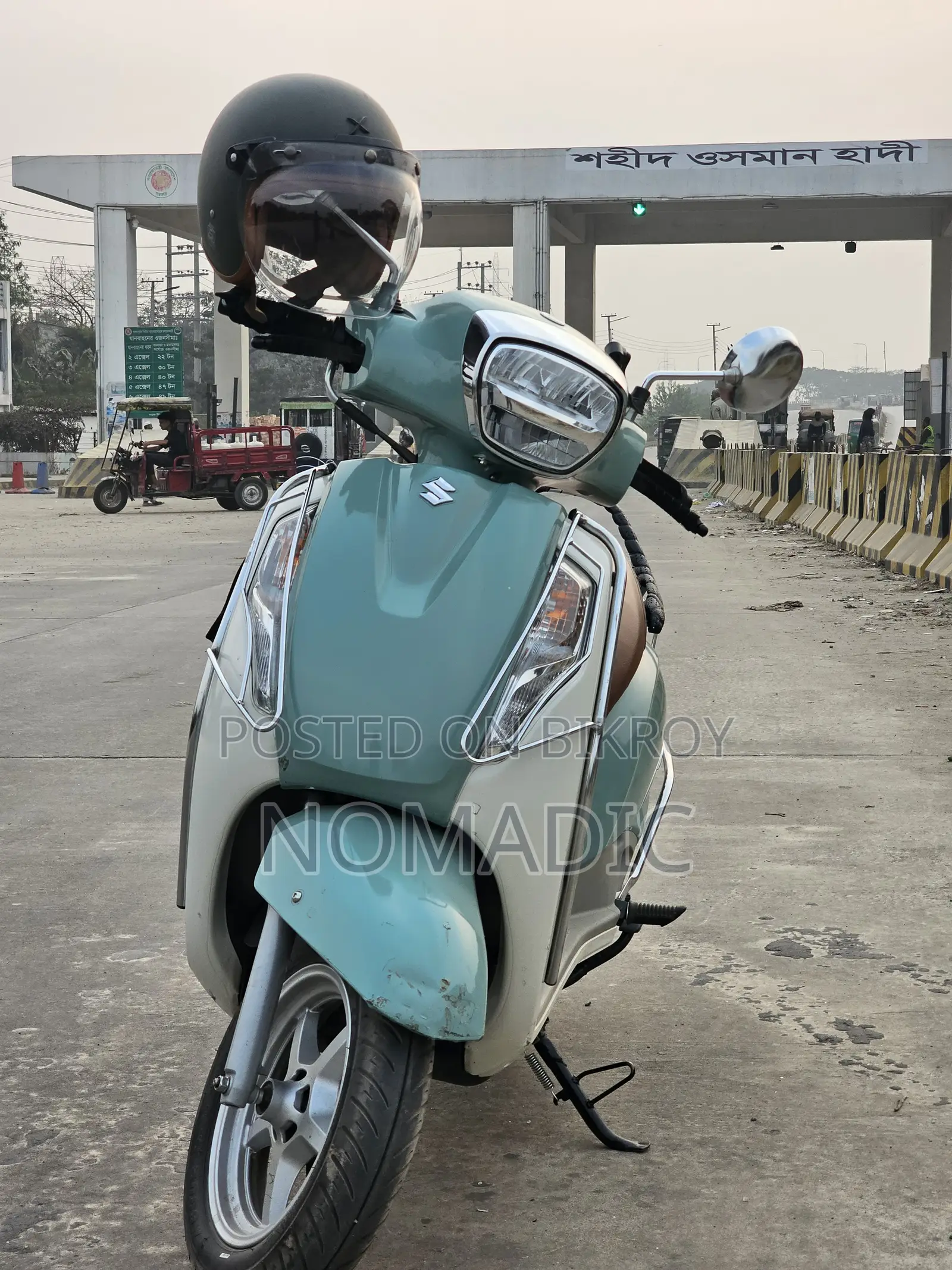 Suzuki Access 125 FI CBS 2025 Green