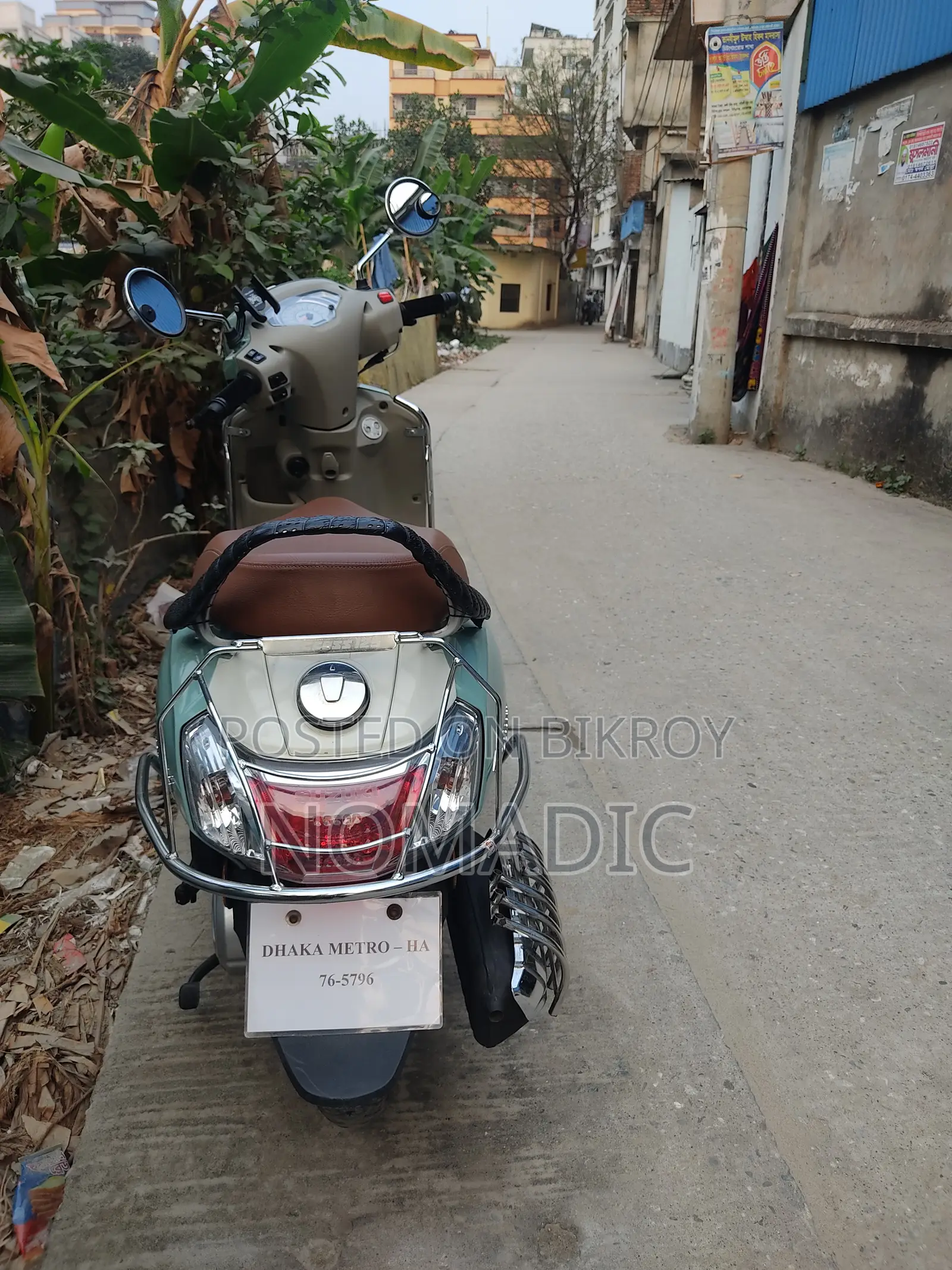 Suzuki Access 125 FI CBS 2025 Green