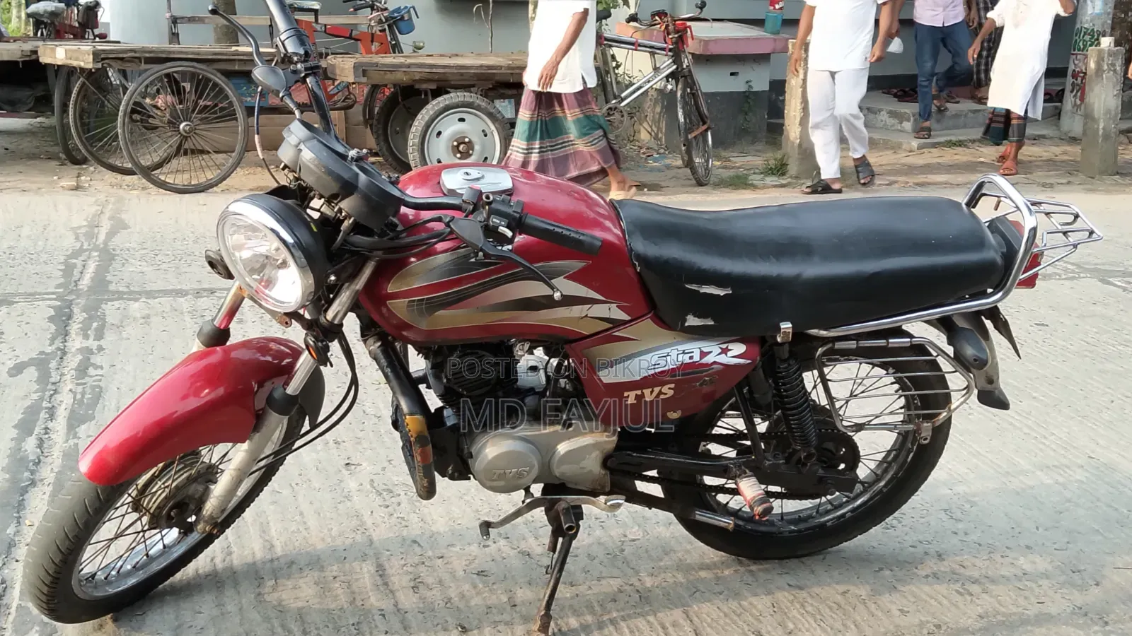 TVS Stryker 125 2022 Red