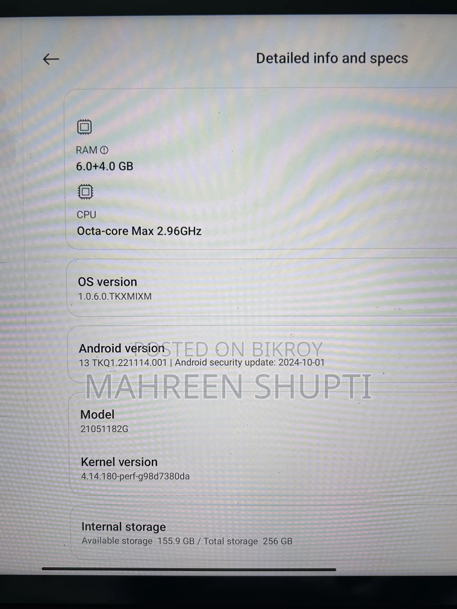 Xiaomi Pad 5 256 GB Black