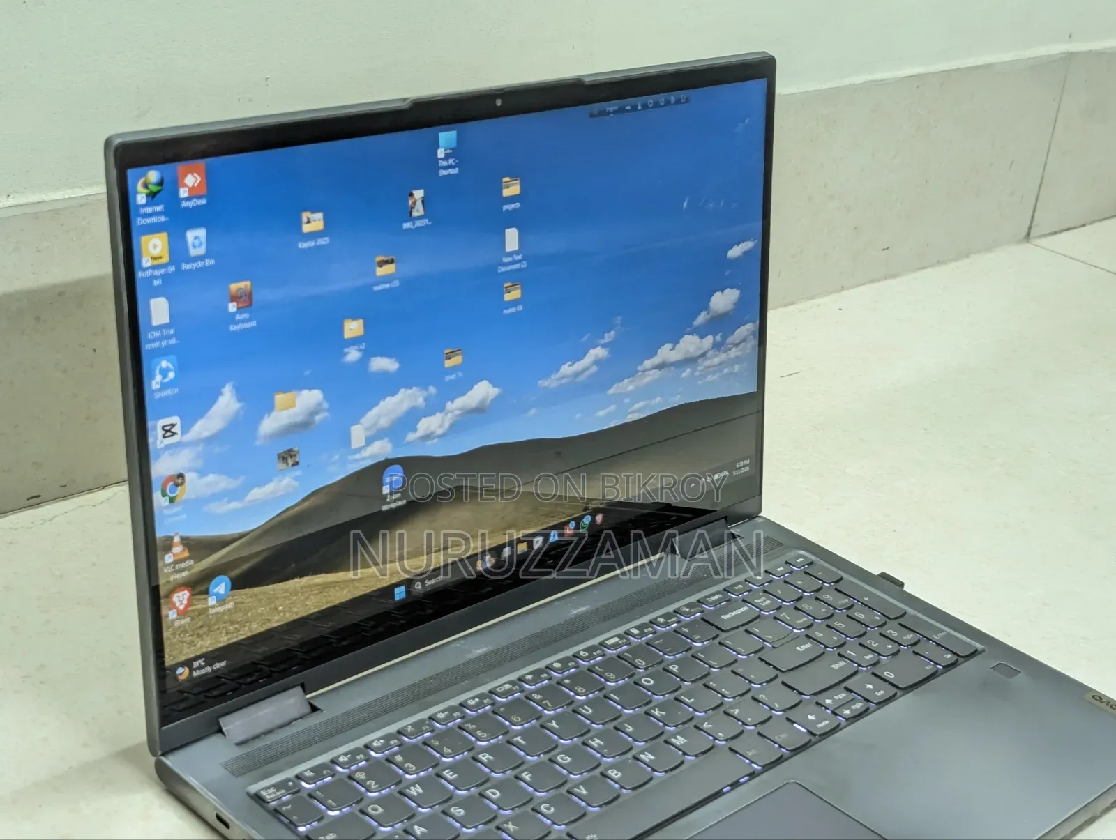 Laptop Lenovo Yoga 7i 8GB Intel Core I5 SSD 256GB