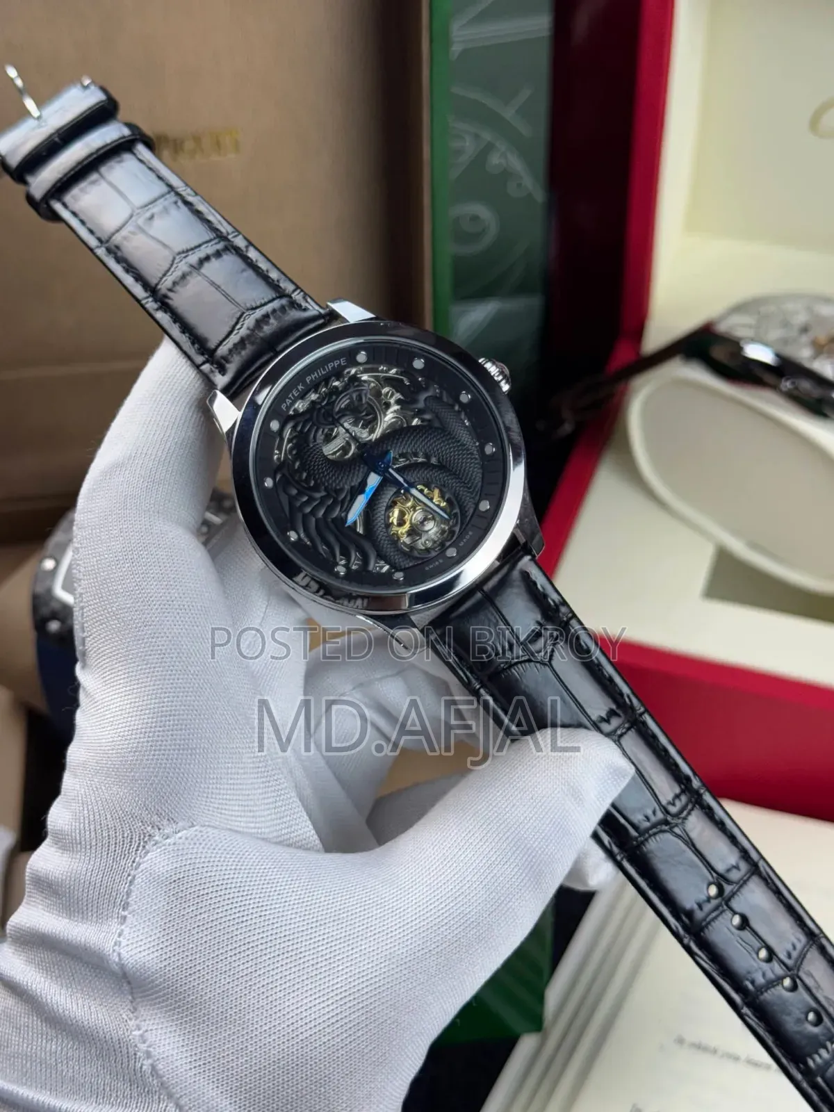 Premium Luxury Watch – Stylish Black Edition