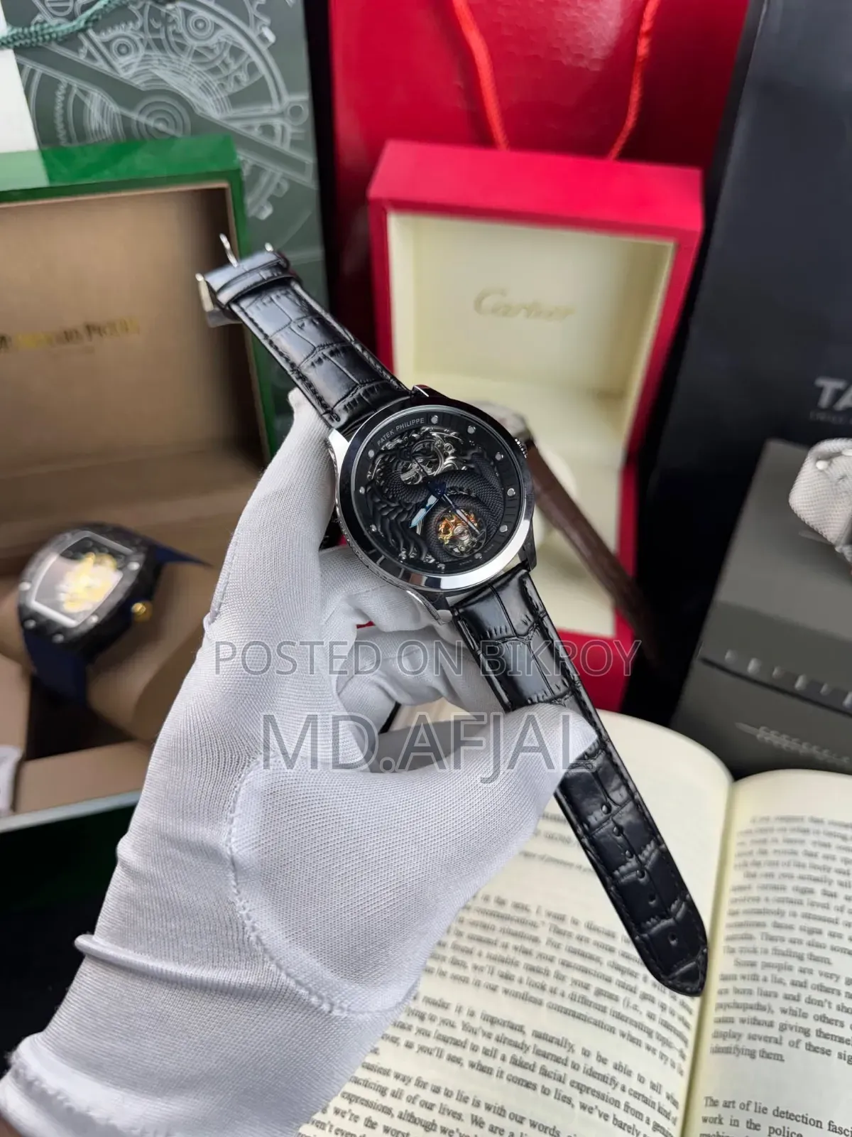 Premium Luxury Watch – Stylish Black Edition