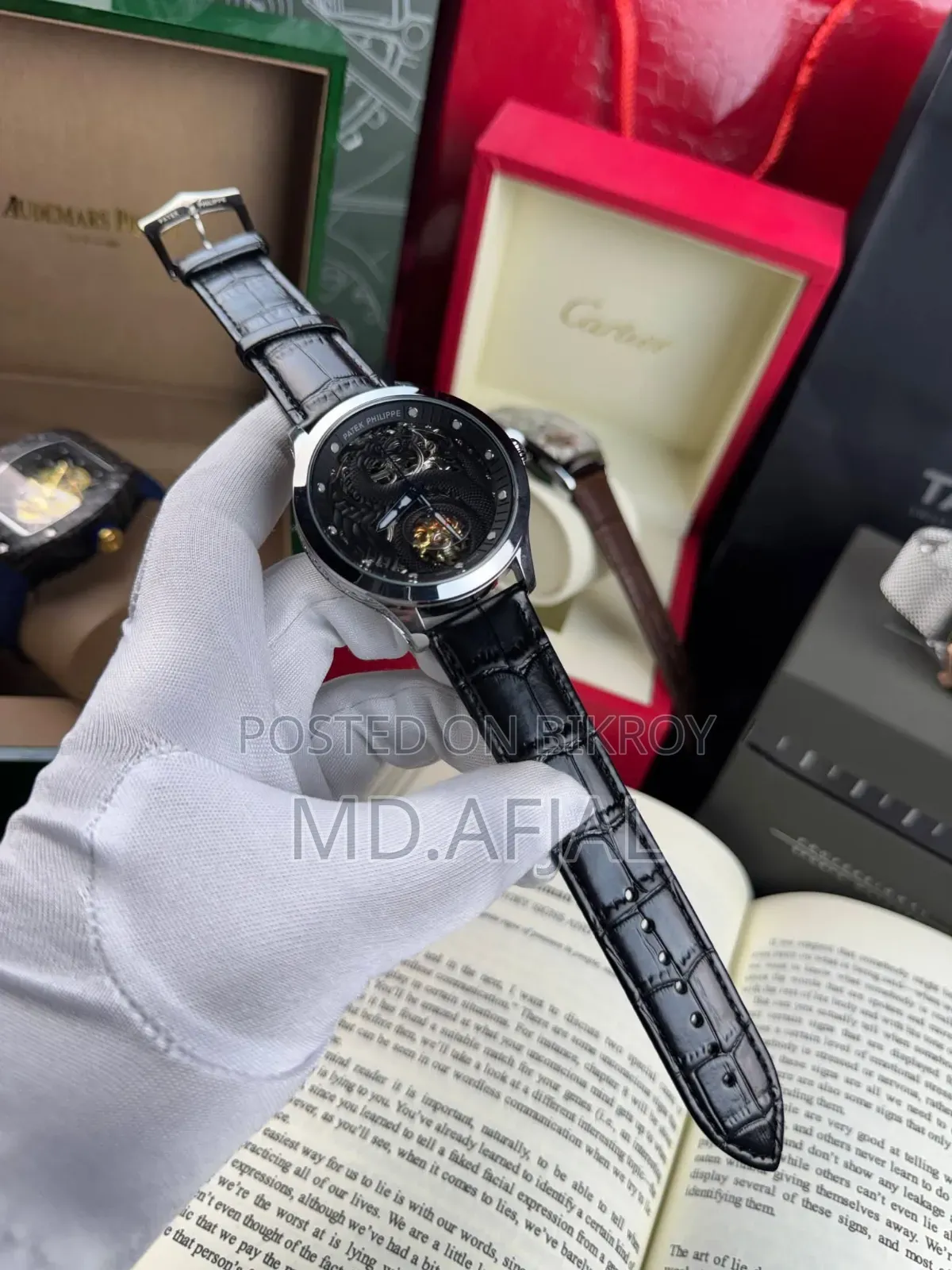 Premium Luxury Watch – Stylish Black Edition