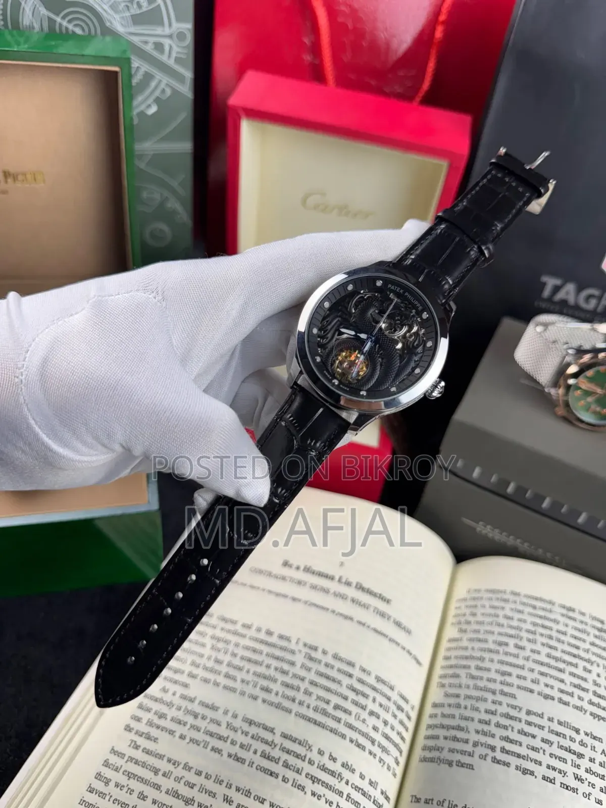 Premium Luxury Watch – Stylish Black Edition