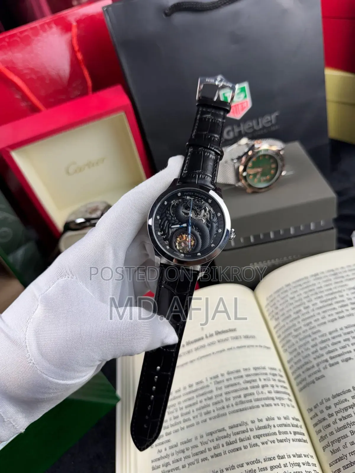 Premium Luxury Watch – Stylish Black Edition