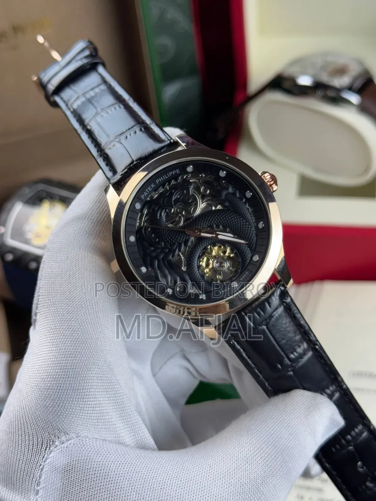 Premium Luxury Watch – Stylish Black Edition