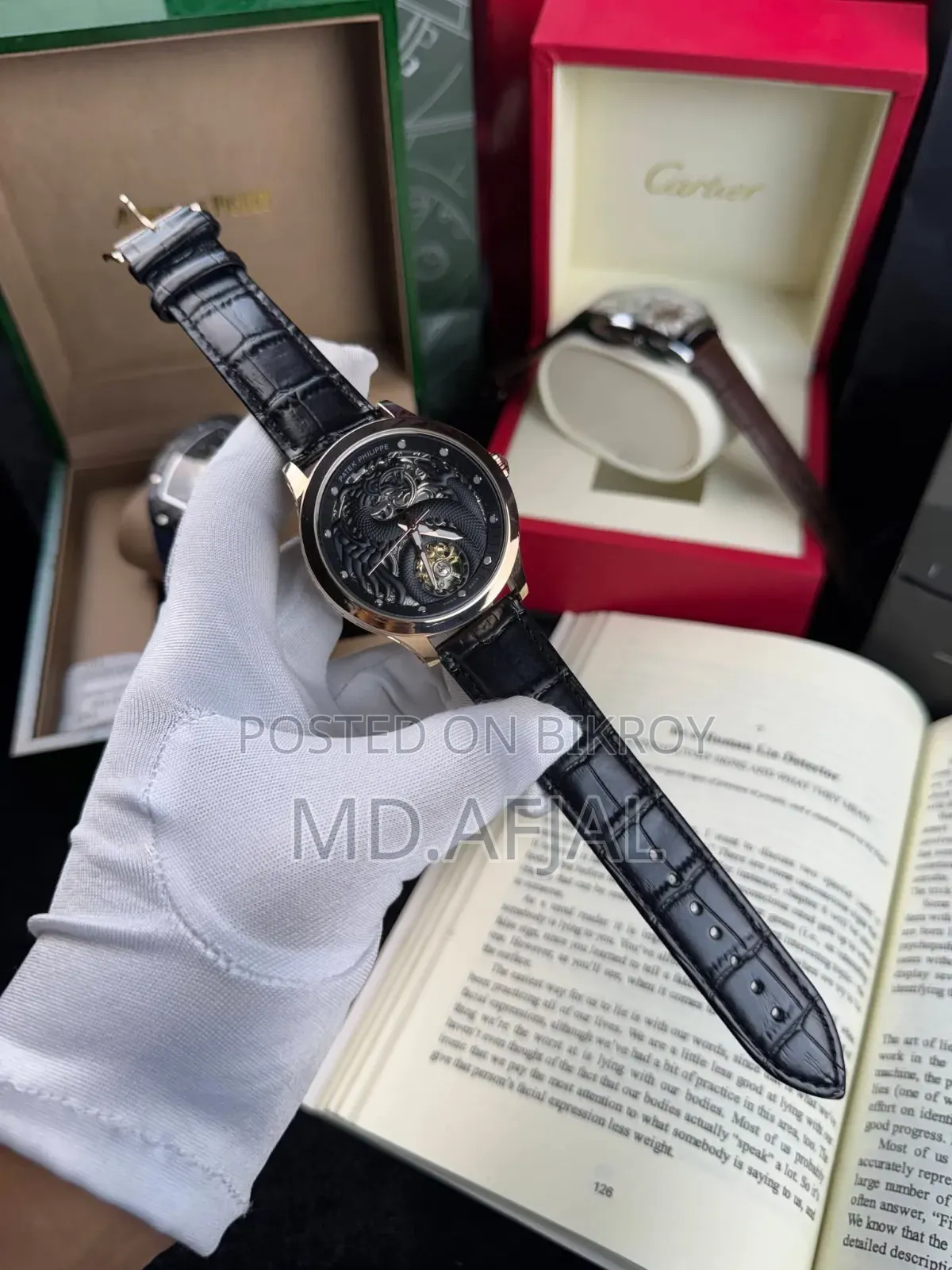 Premium Luxury Watch – Stylish Black Edition