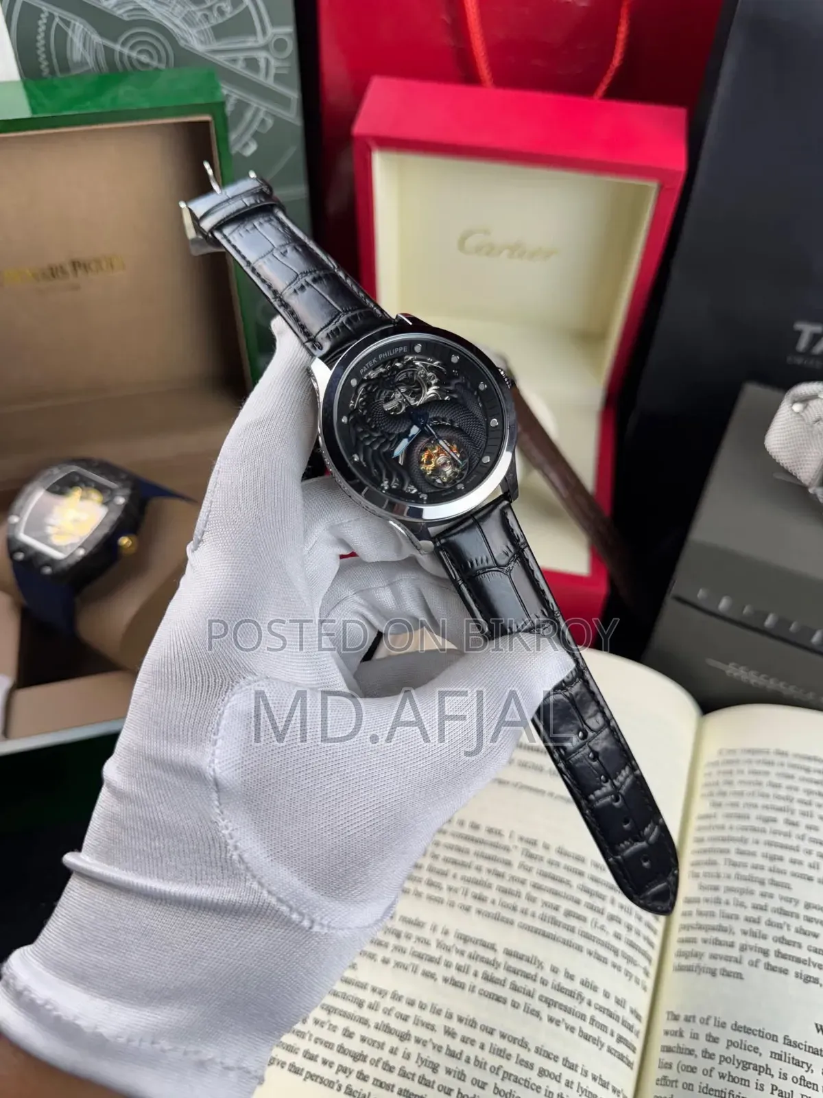 Premium Luxury Watch – Stylish Black Edition