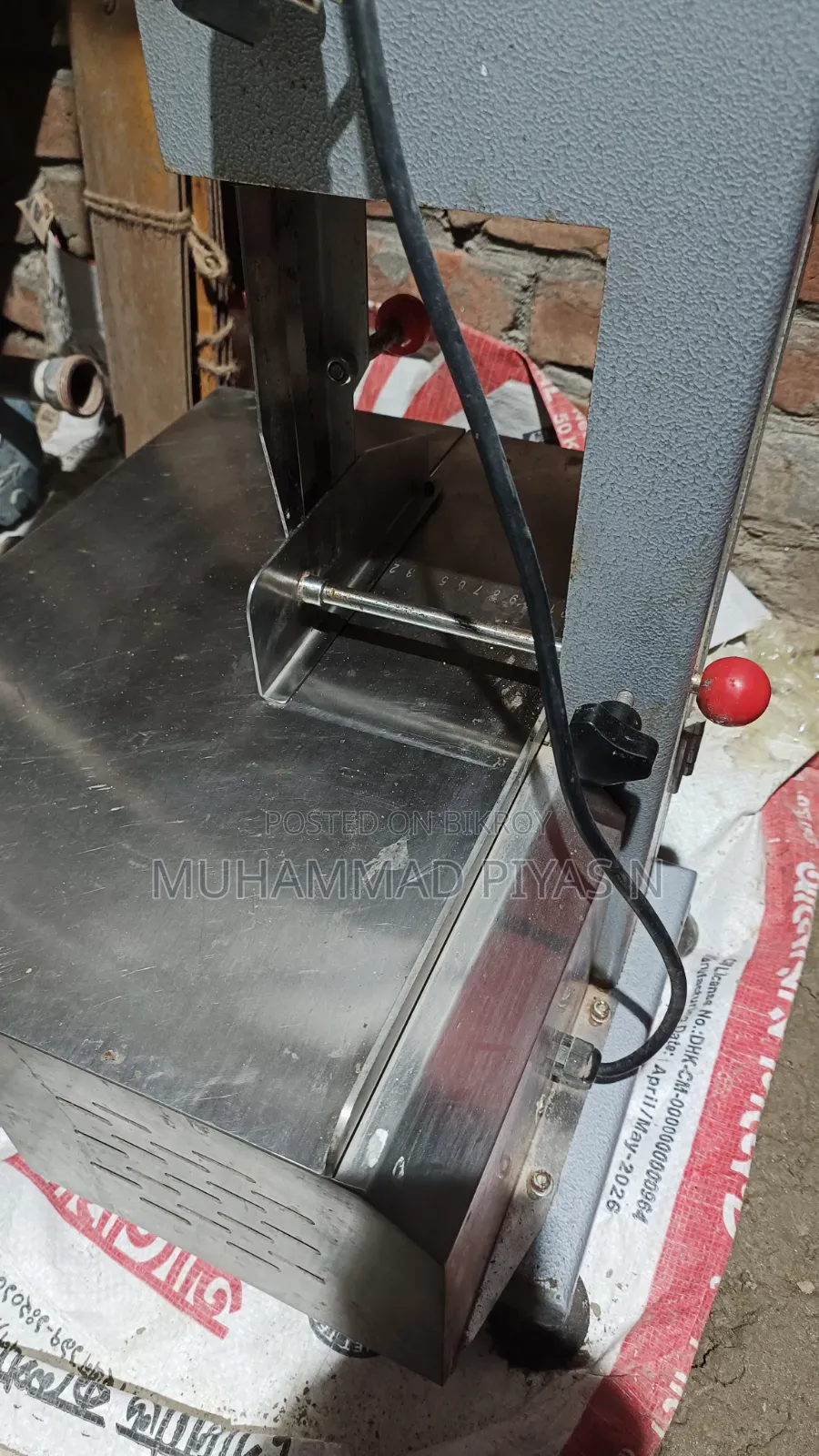 Meat and Fish Cutting Machine