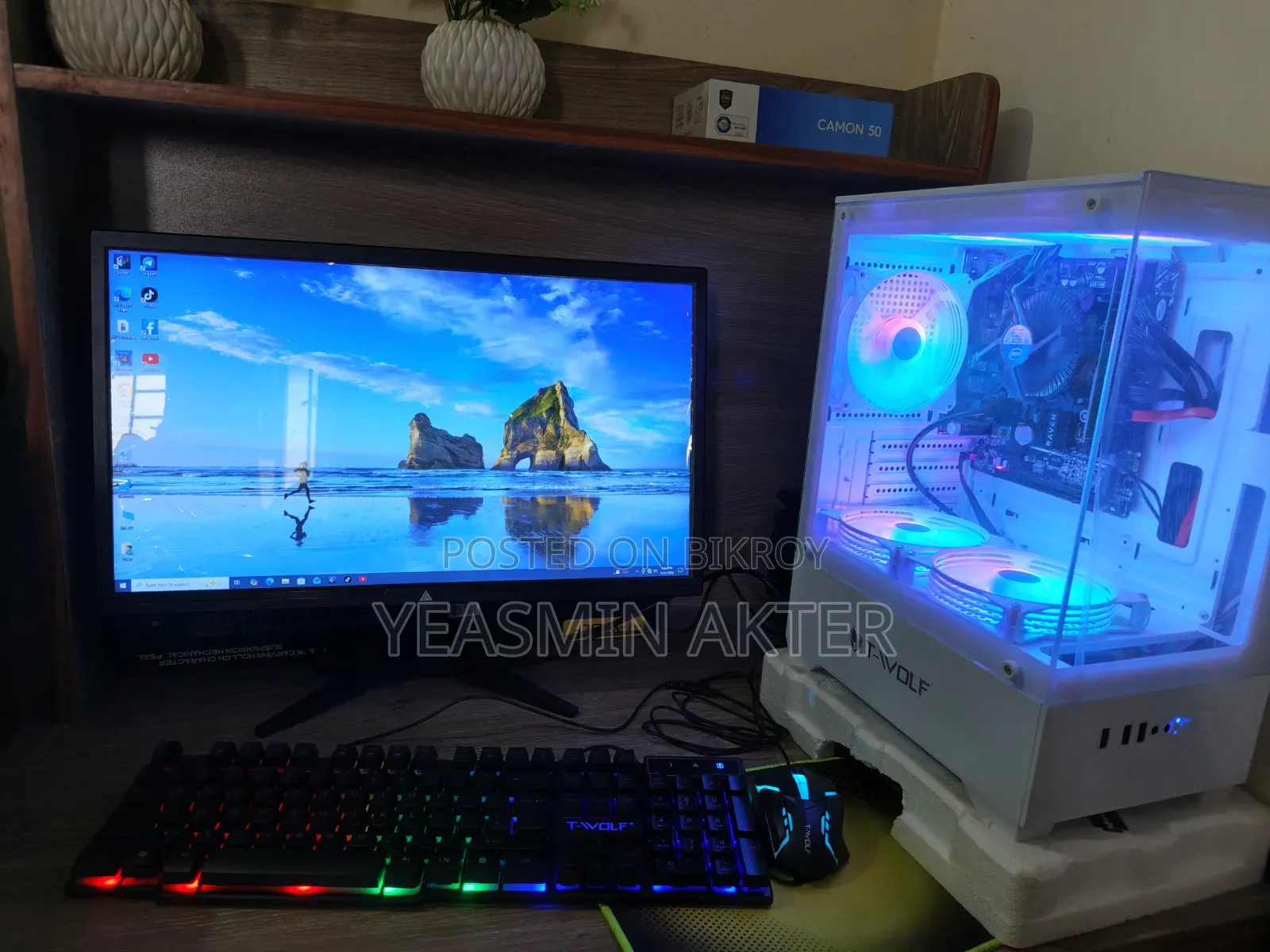 Desktop Computer Razer Core X 8GB Intel Core I5 SSD 128GB