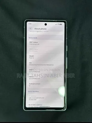 Google Pixel 7a 128 GB White