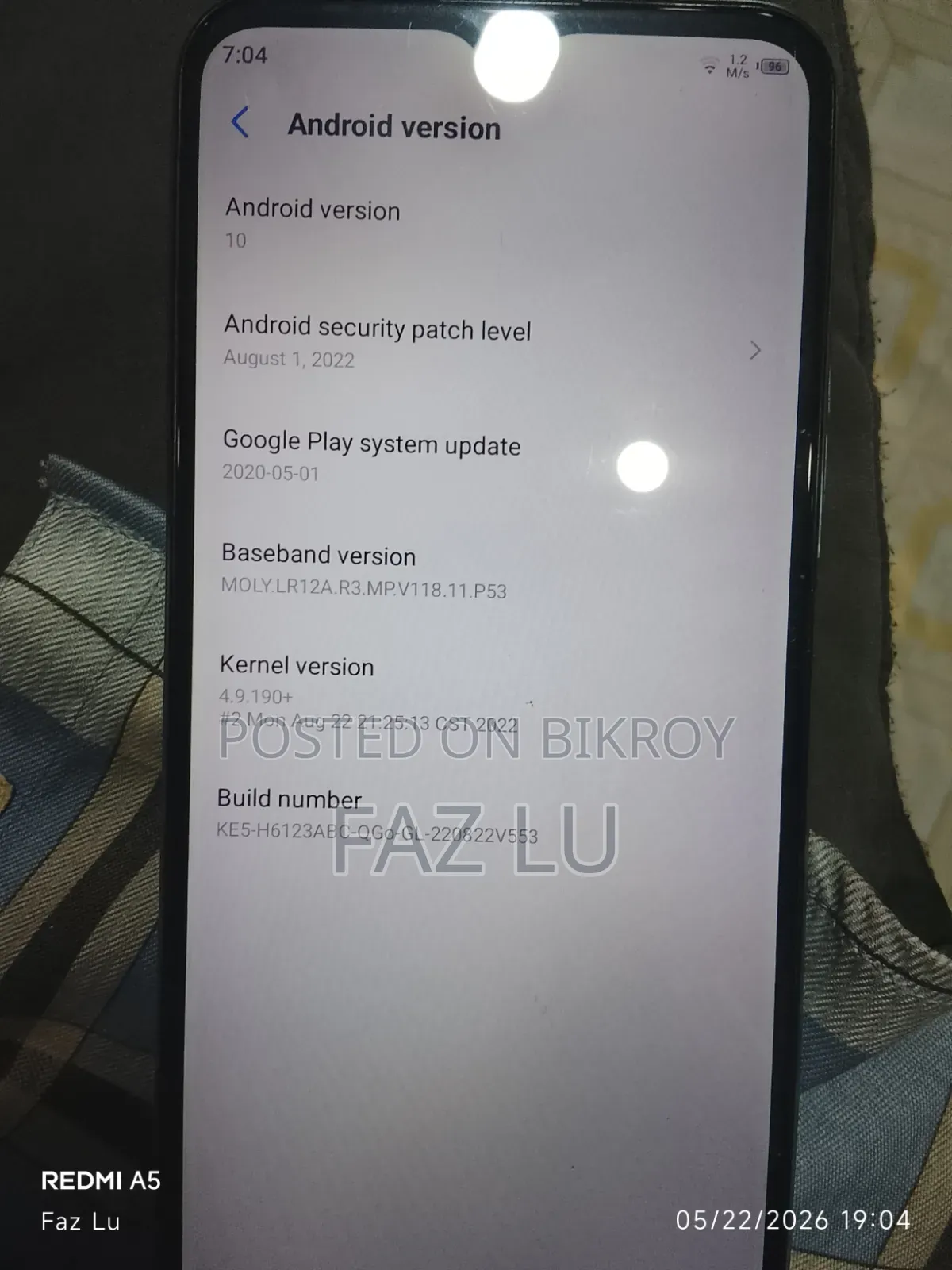 Tecno Spark 6 Air 32 GB Blue