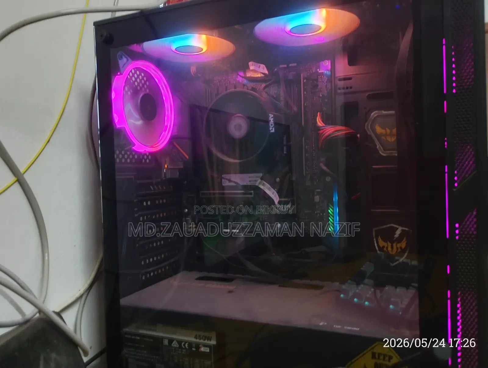 Desktop Computer Asus TUF Gaming FX10CP 8GB AMD SSD 1T