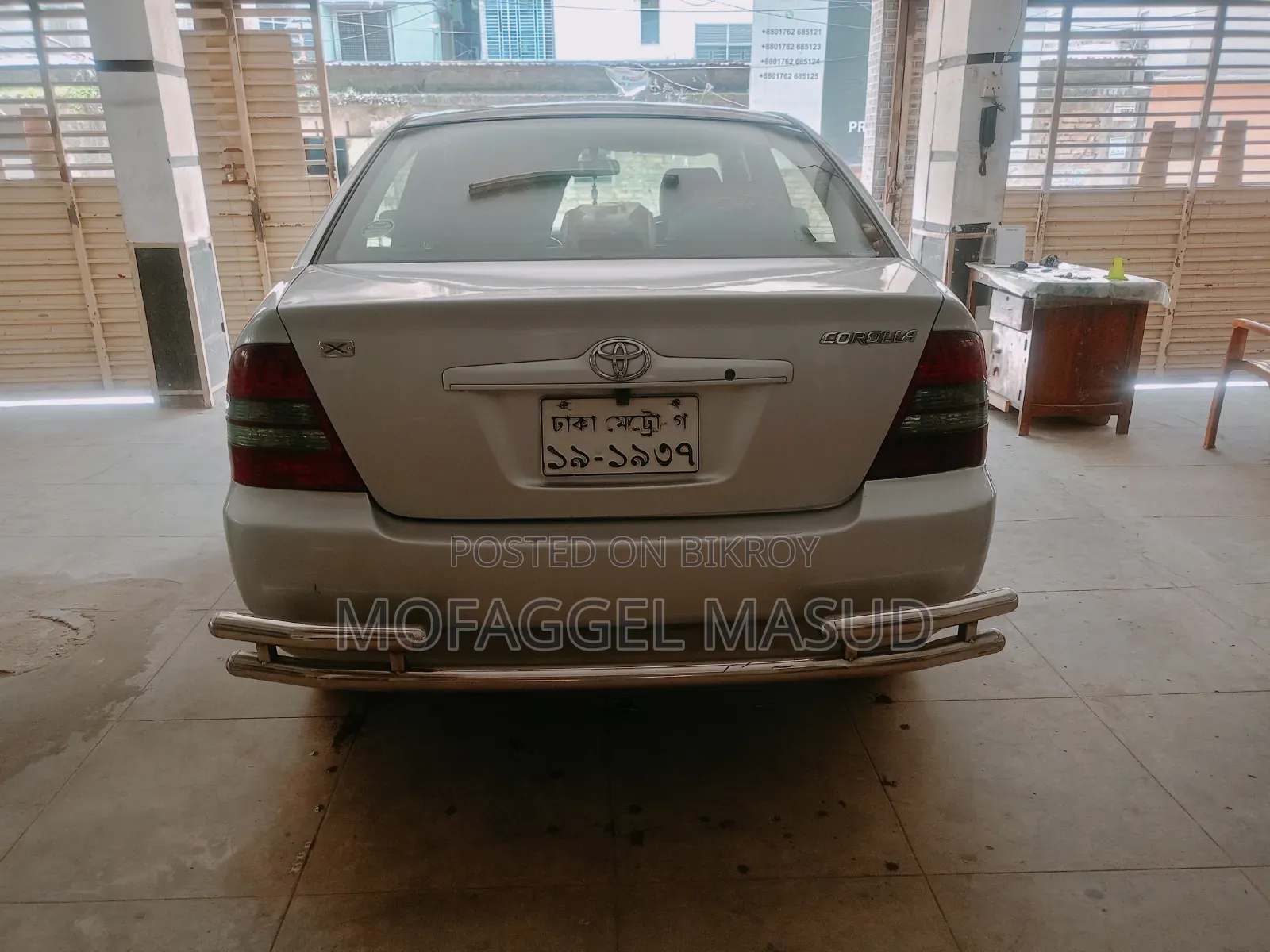 Toyota Corolla 1.5 Sedan 2002 Silver