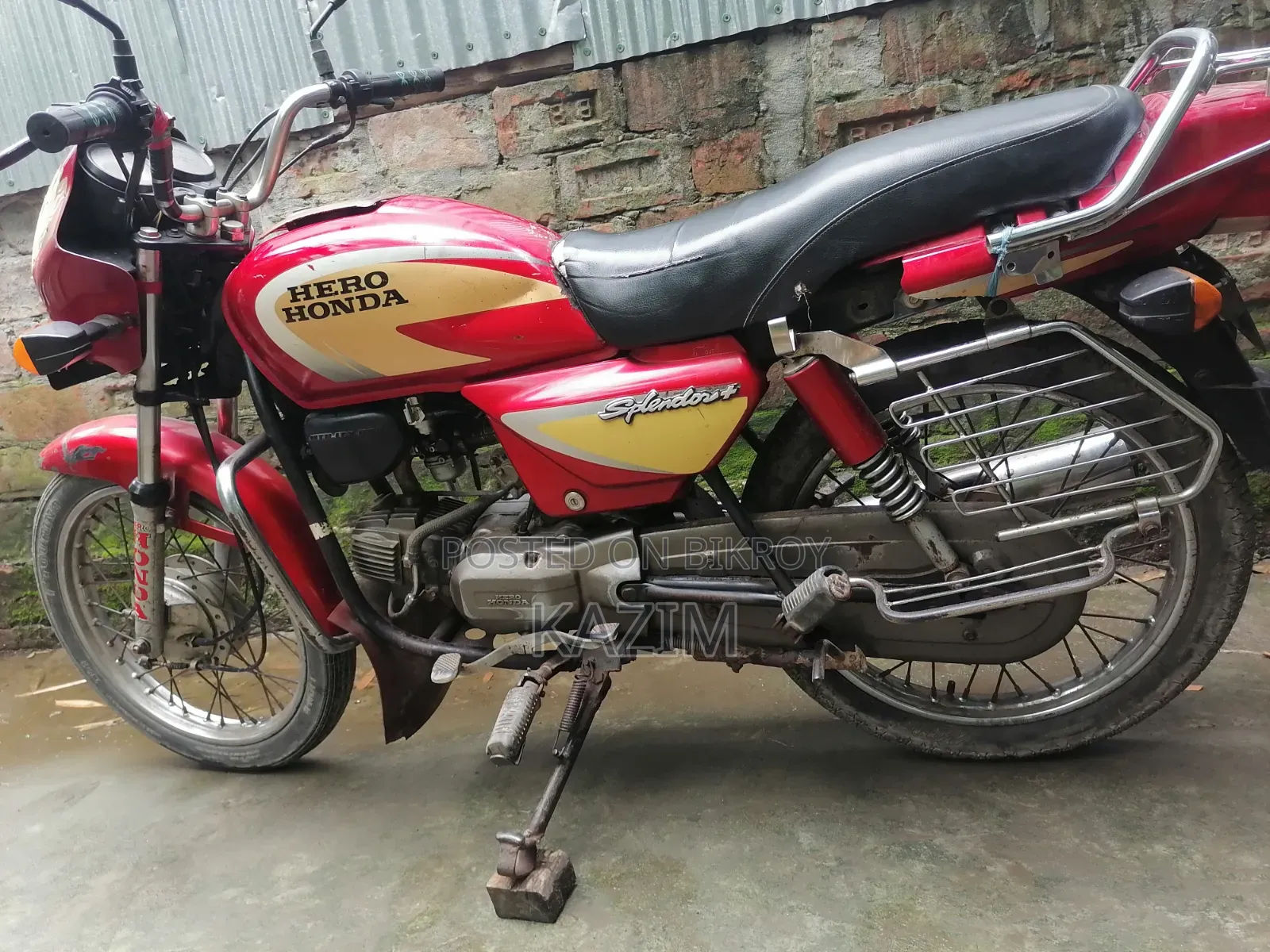 Hero Splendor Plus 2010 Red