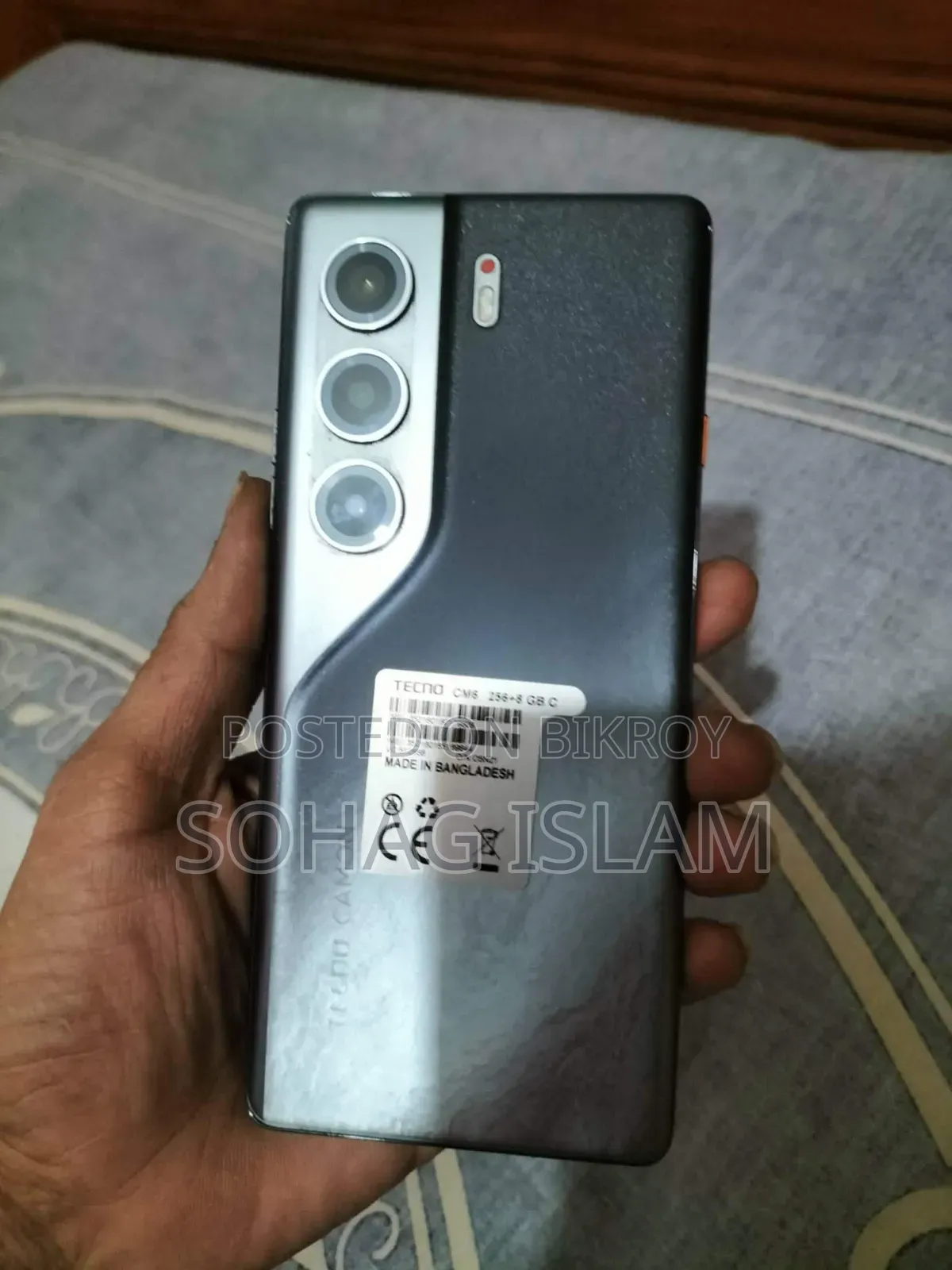Tecno Camon 40 Pro 5G 256 GB Silver