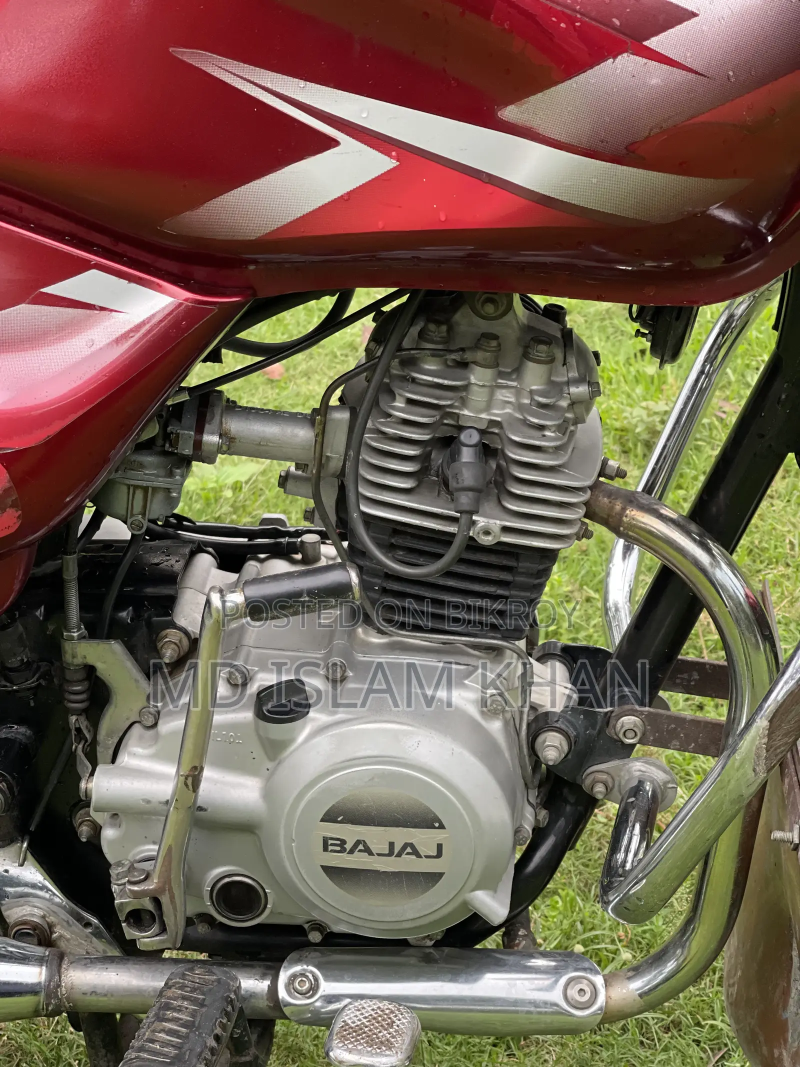 Bajaj CT 100 2016 Red