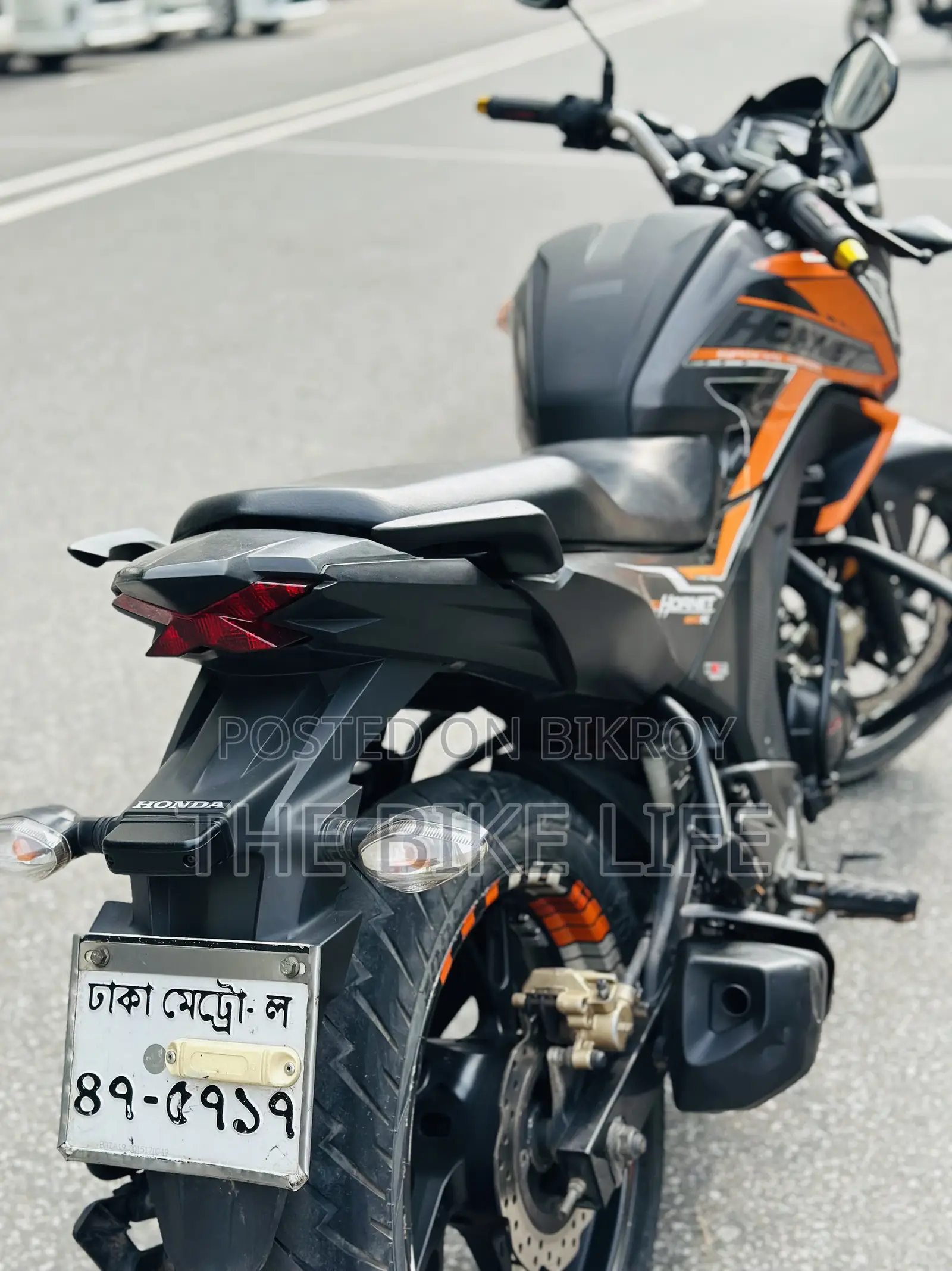 হোন্ডা হর্নেট ২০২০ অরেঞ্জ