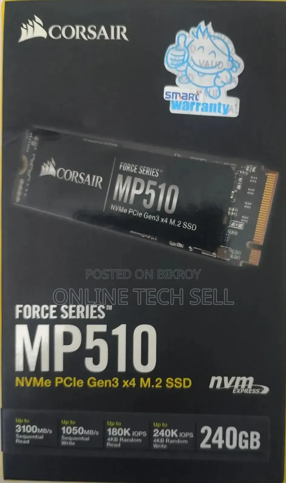 Nvme M. 2 Ssd 240 Gb